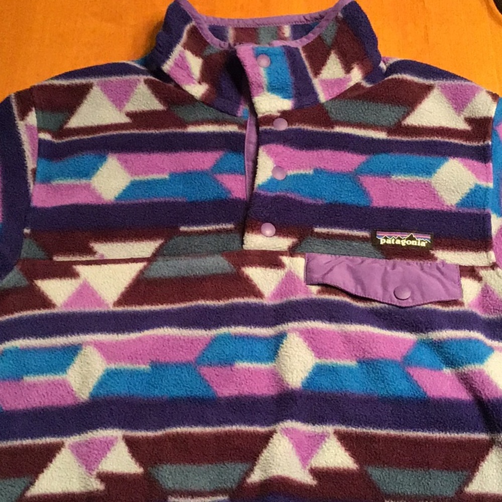 Patagonia synchilla 1/4 button pullover
